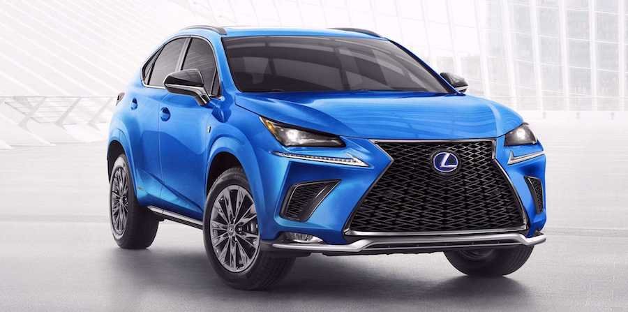 2021 Lexus NX 300h F Sport Debuts With Black Line Special Edition