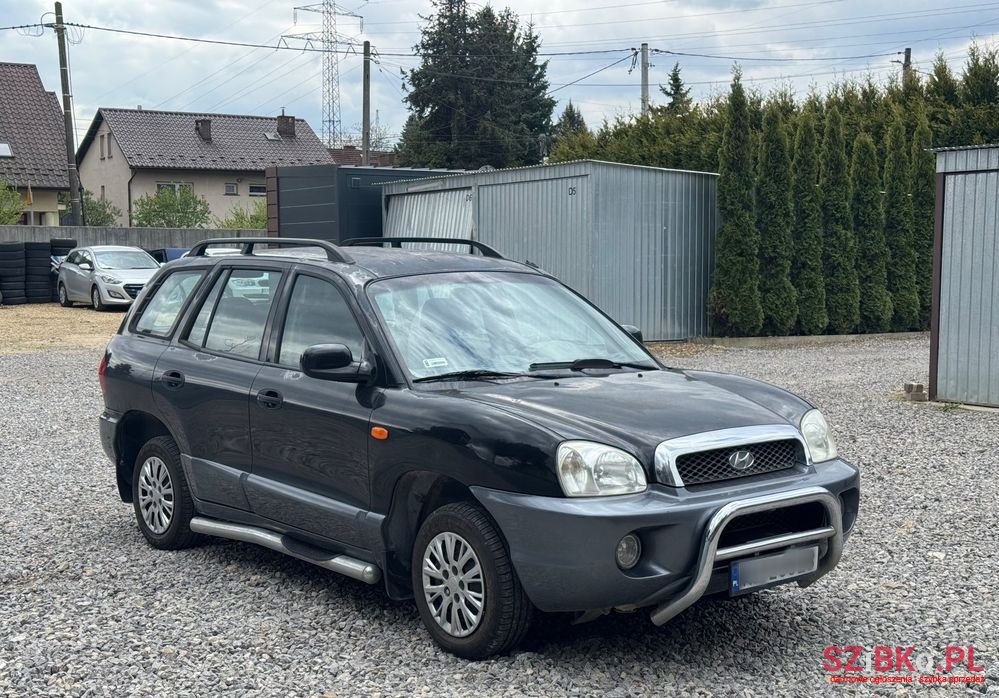 2002' Hyundai Santa Fe 2.4 2Wd Gls photo #3