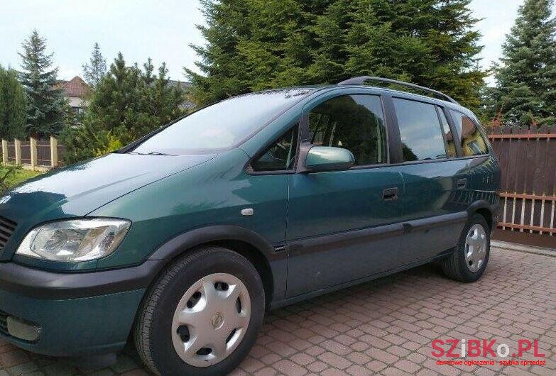 2002' Opel Zafira photo #1