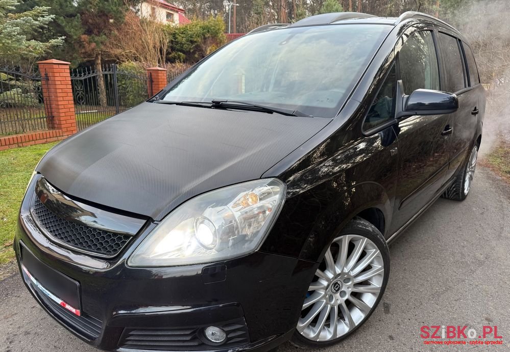 2007' Opel Zafira 2.0 Turbo Sport photo #1