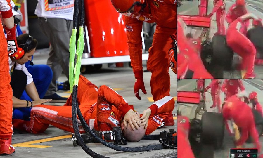 Ferrari fined 50,000 euros after Kimi Raikkonen runs over mechanic