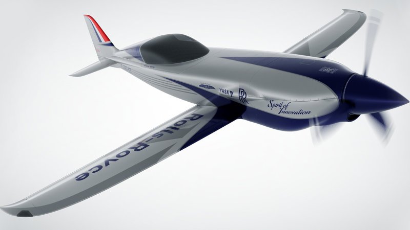 Rolls-Royce hopes to set speed record with electric airplane