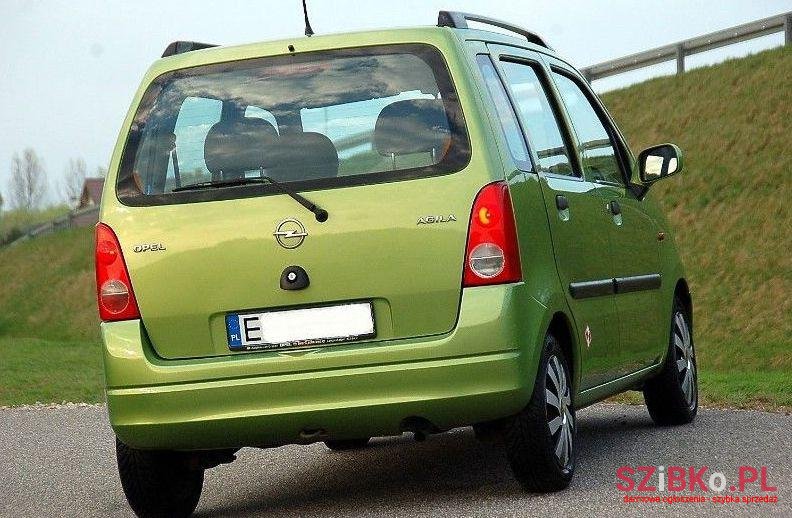 2001' Opel Agilla photo #1