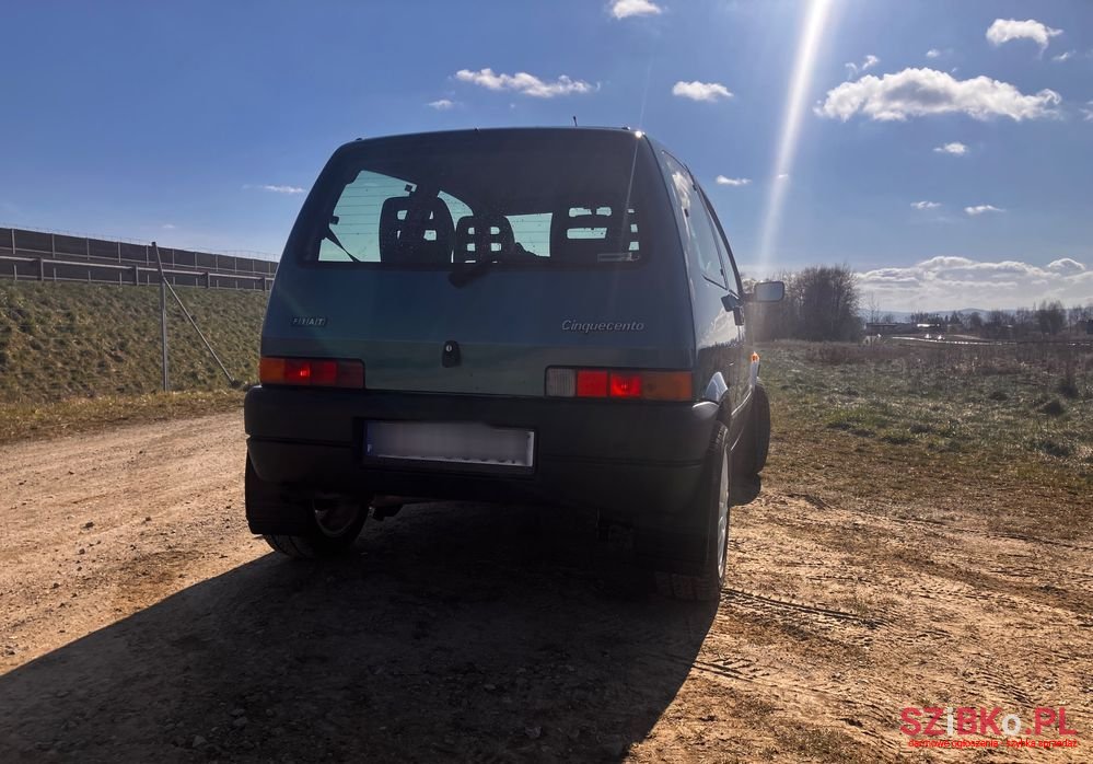 1996' Fiat Cinquecento 704 Ed photo #4