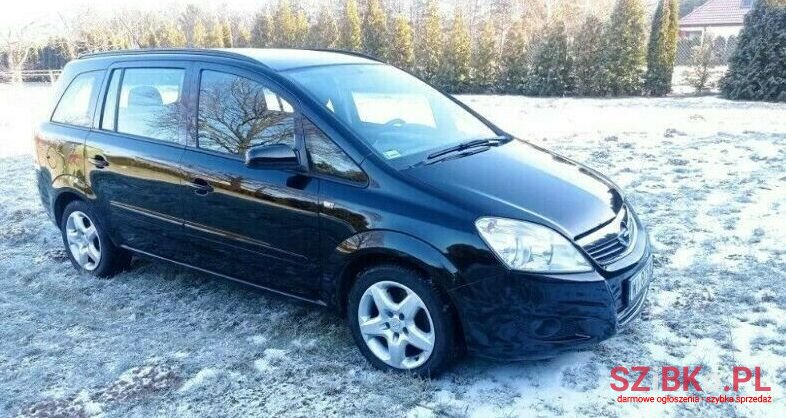 2008' Opel Zafira photo #1