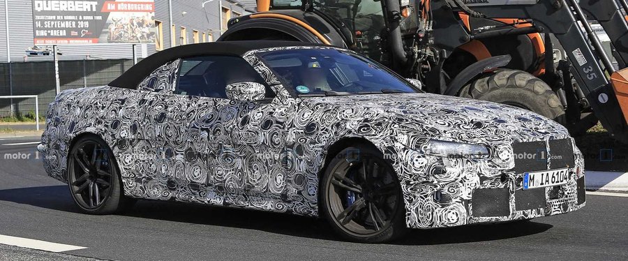 BMW M4 Cabriolet Spied For First Time