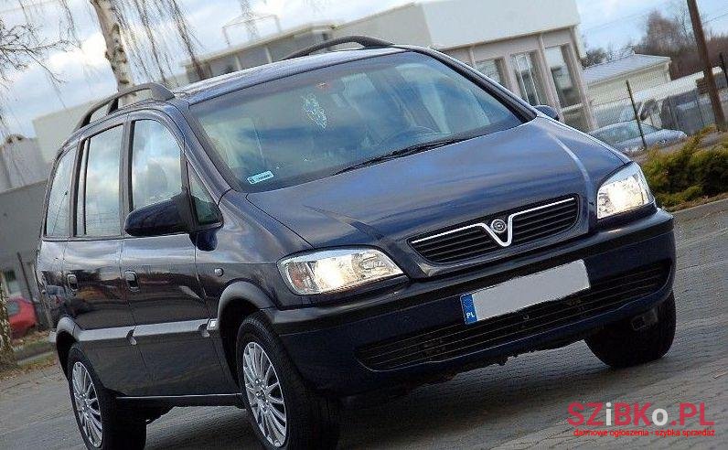 2000' Opel Zafira photo #2