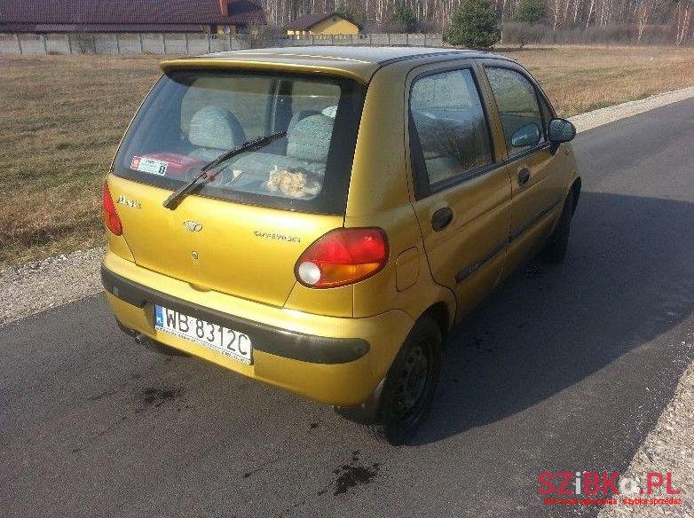 1999' Daewoo Matiz photo #1