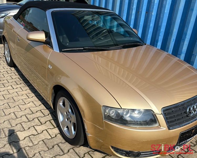 2003' Audi A4 Cabriolet 2.4 photo #2