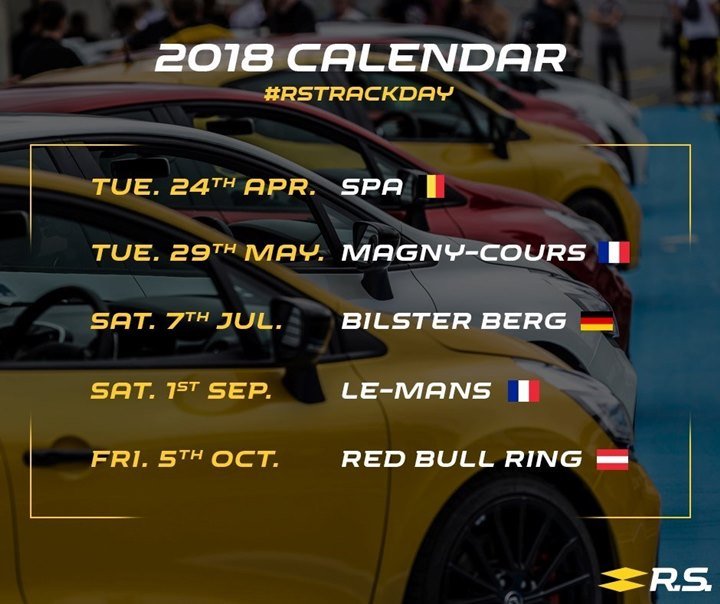 Jazda na torze dla amatorów – Renault Sport Track Days 2018
