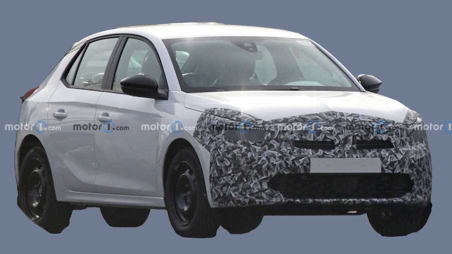 Opel Corsa Facelift Spied With Tweaks At The Front