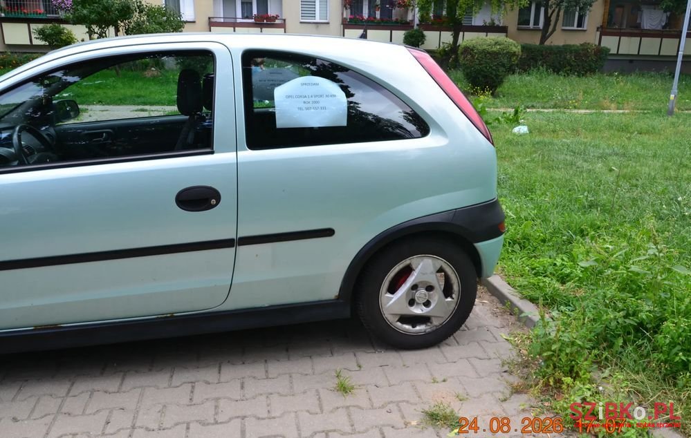 2000' Opel Corsa 1.4 16V Sport photo #6