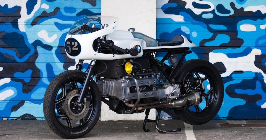 Here’s a Mind-Blowing BMW K 100 Cafe Racer Built by a French Tattoo Artist