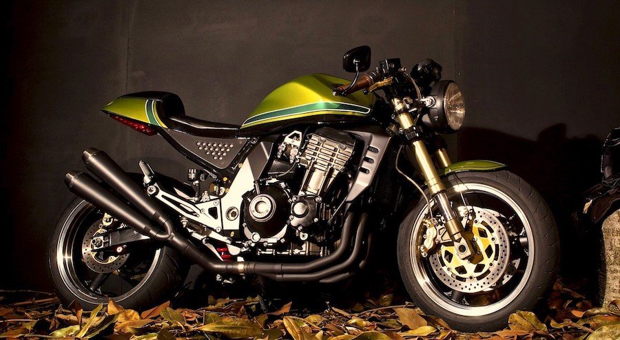 GiaMi Gives Kawasaki Z1000 a Sexy Cafe Racer Attitude