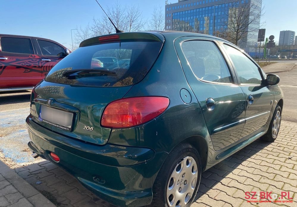 2002' Peugeot 206 1.4 Roland Garros photo #5