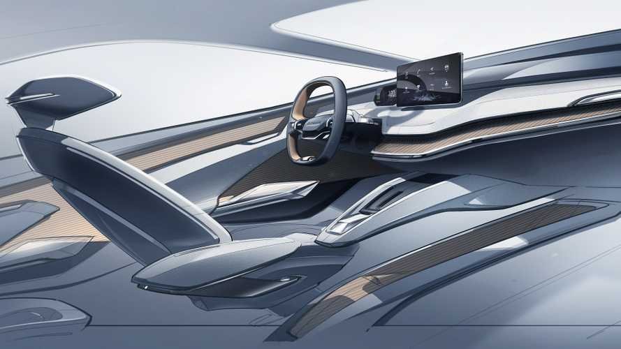 Skoda Vision iV Interior Sketch Shows The Wave Of The Future