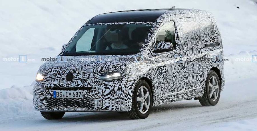 2021 VW Caddy Spy Video Is A Reality Check About The Van's Styling
