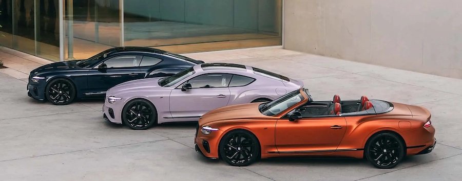 Bentley Built Three One-Off Continentals For Sun, Earth, Moon