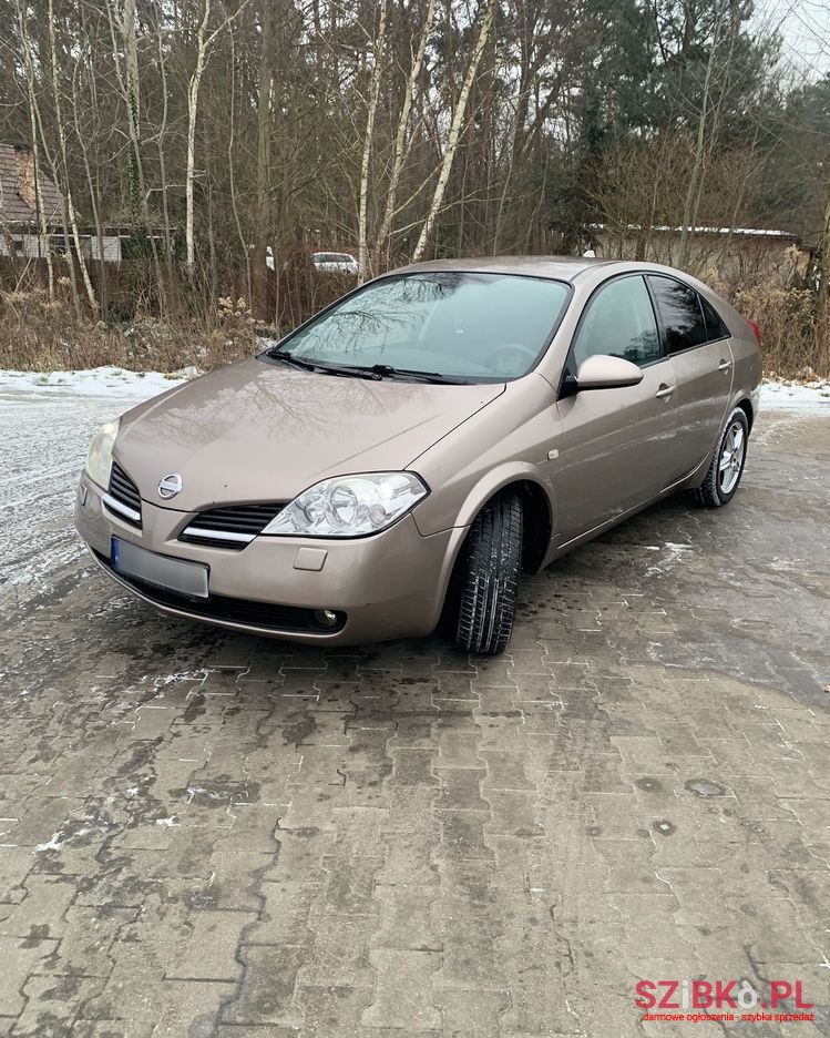 2005' Nissan Primera 1.9 Dci Visia photo #2