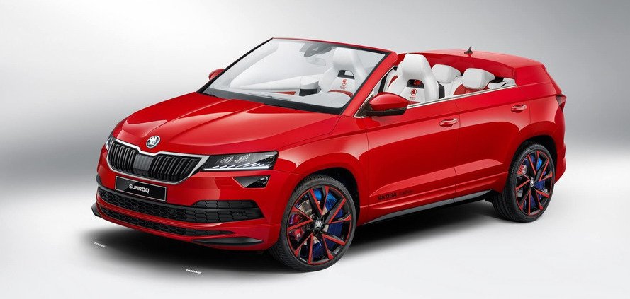 Skoda Sunroq Is The Convertible SUV No One Asked For