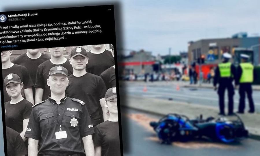 Nie stanie przed sądem, chociaż powodował wypadki. W jednym zginął policjant