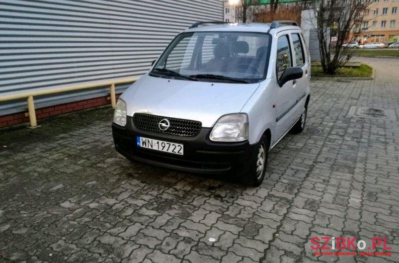 2002' Opel Agilla photo #1