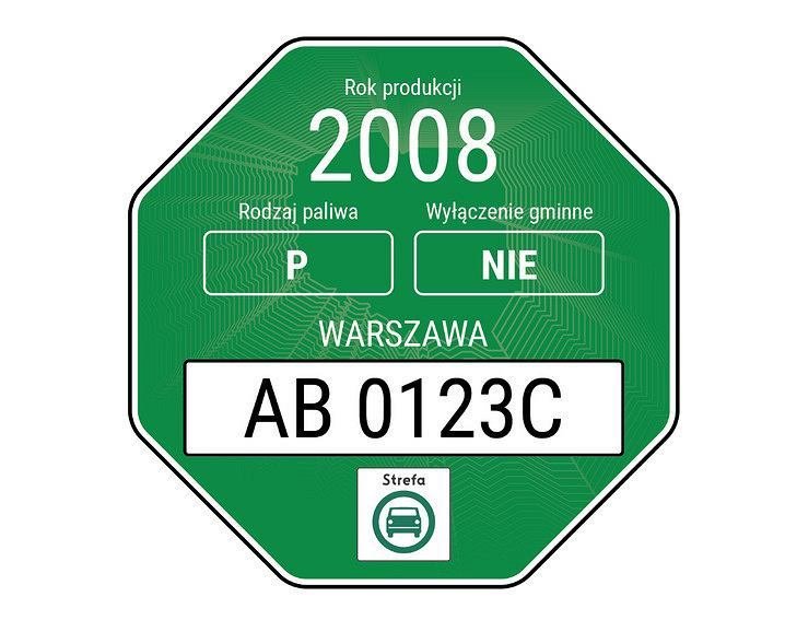 Nowa naklejka dla polskich kierowców. Jest zielona, a jej brak to 500 zł kary. Jedno "ale"