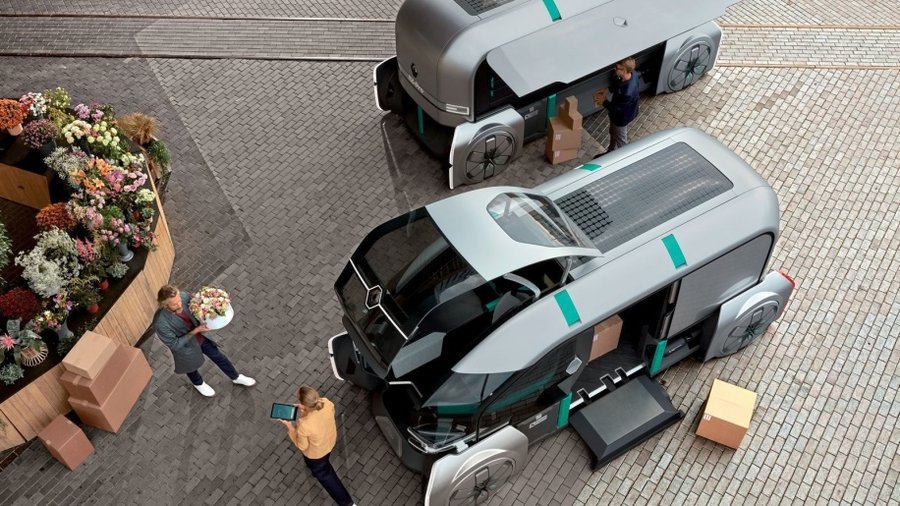 Renault’s EZ-PRO is a workspace, coffee truck and rolling post office