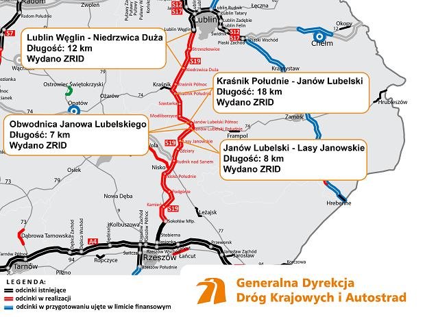 Ruszają prace na S19 - z Warszawy do Rzeszowa dojedziemy w niecałe 3 godziny