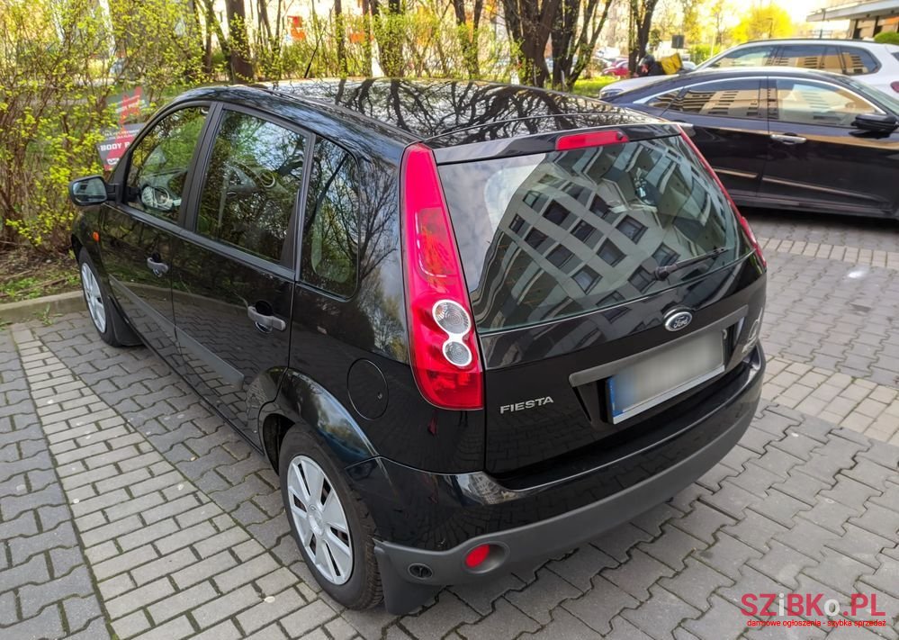 2008' Ford Fiesta 1.25 Silver X photo #4