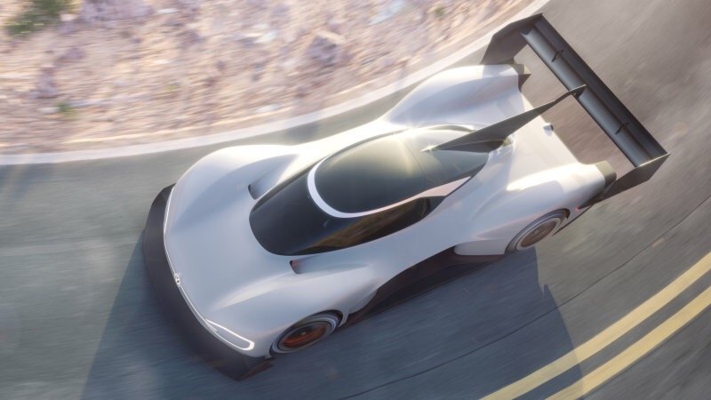 VW I.D. R Pikes Peak electric race car is headed for the hill climb