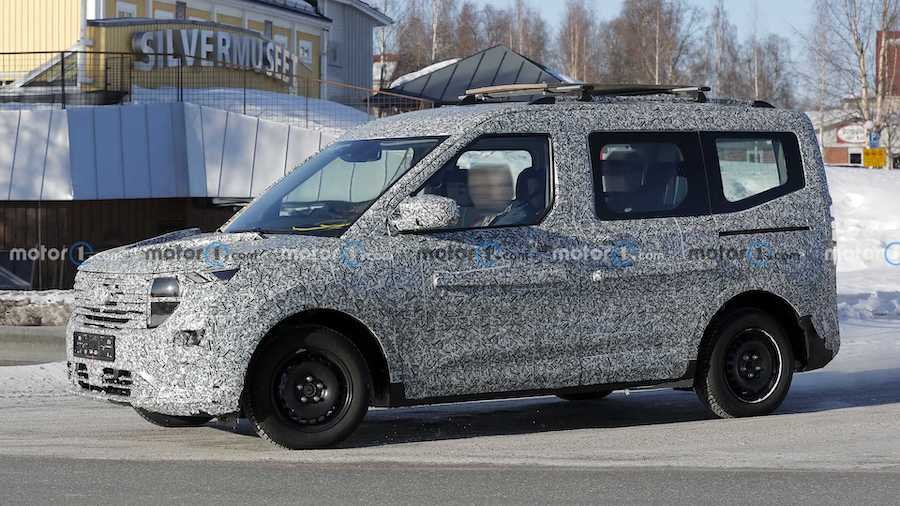 Ford Tourneo Courier Spied Inside And Out