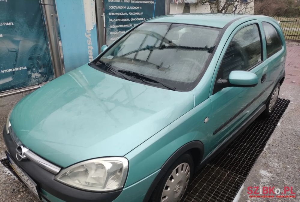 2002' Opel Corsa 1.2 16V Comfort photo #3