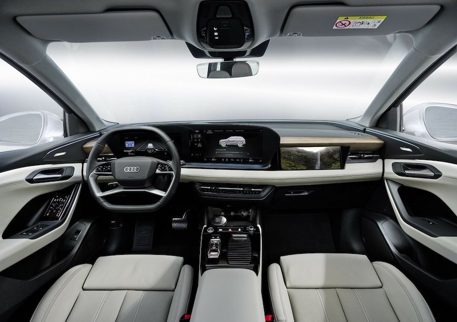 Новітній електрокросовер Audi здивував інноваційним інтер'єром