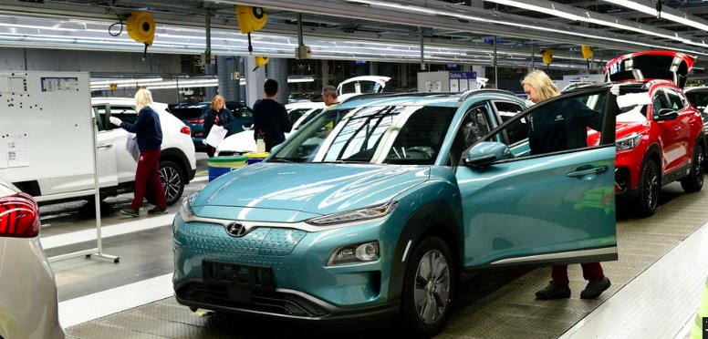 Hyundai Kona Electric będzie do nas trafiał z Czech