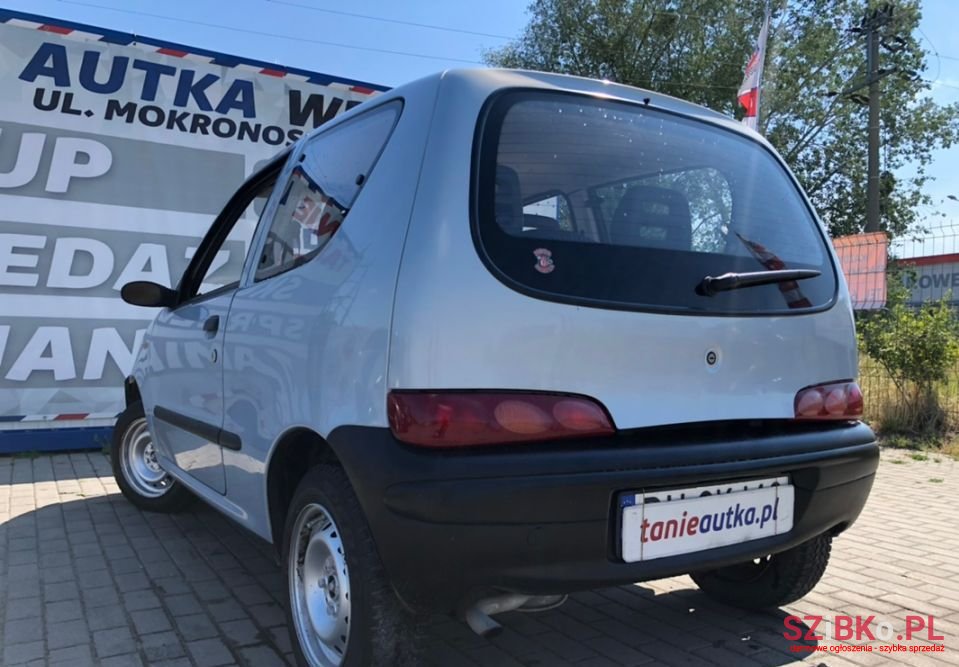 1999' Fiat Seicento photo #3