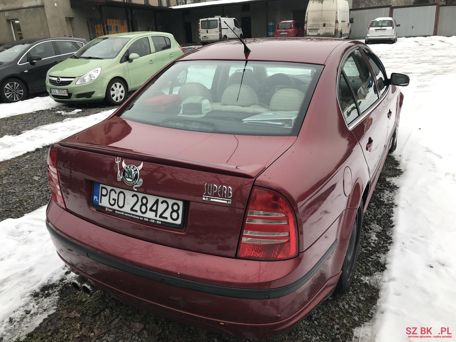 2004' Skoda Superb Седан photo #3