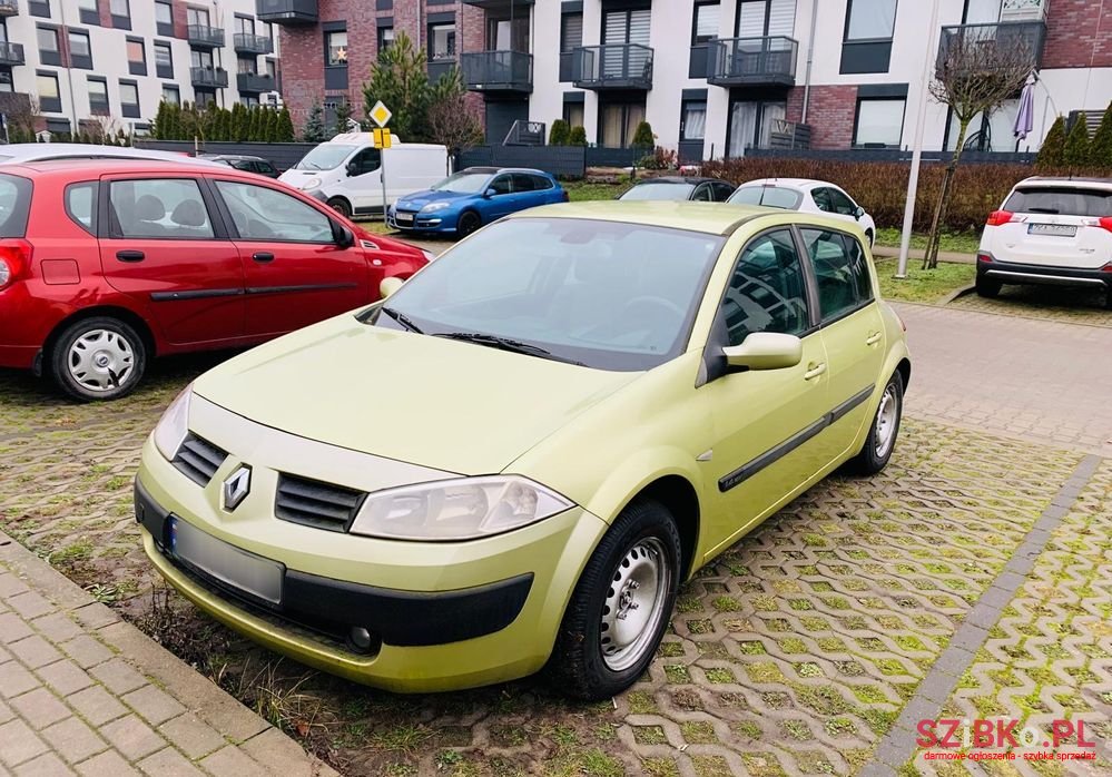 2003' Renault Megane 1.4 Luxe Privilege photo #3