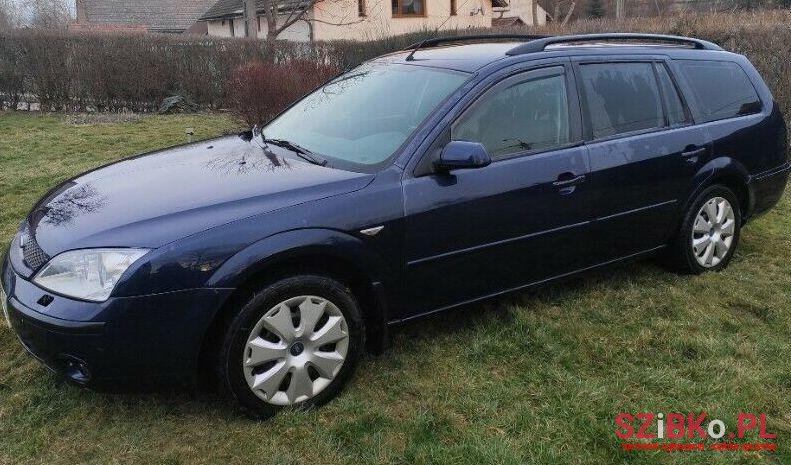 2001' Ford Mondeo photo #1