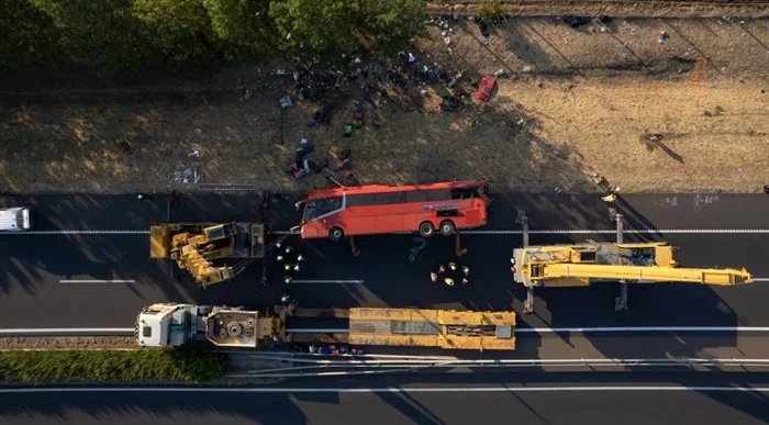 Wypadek polskiego autokaru na Węgrzech
