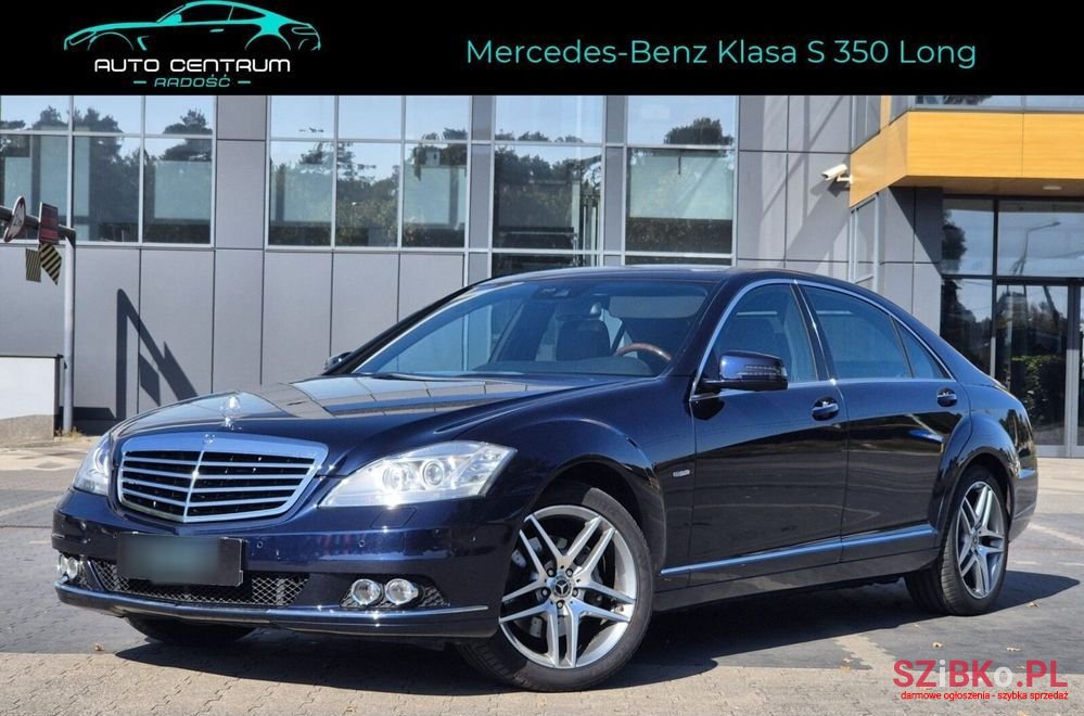 2011' Mercedes-Benz S-Class 350 L Blueeff photo #1