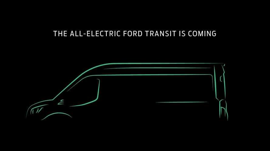 Ford Transit Electric Commercial Van To Be Revealed In November