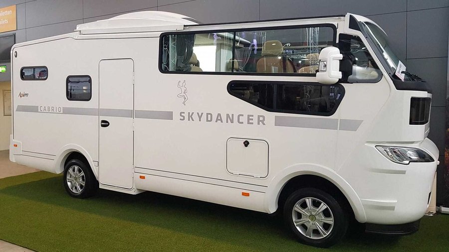 German Company Unveils World's First RV With A Convertible Top