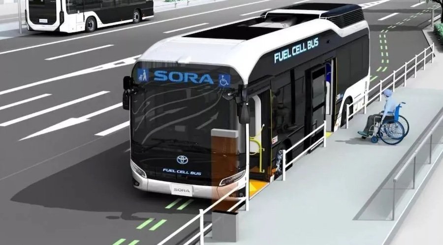 Isuzu та Toyota побудують водневий автобус