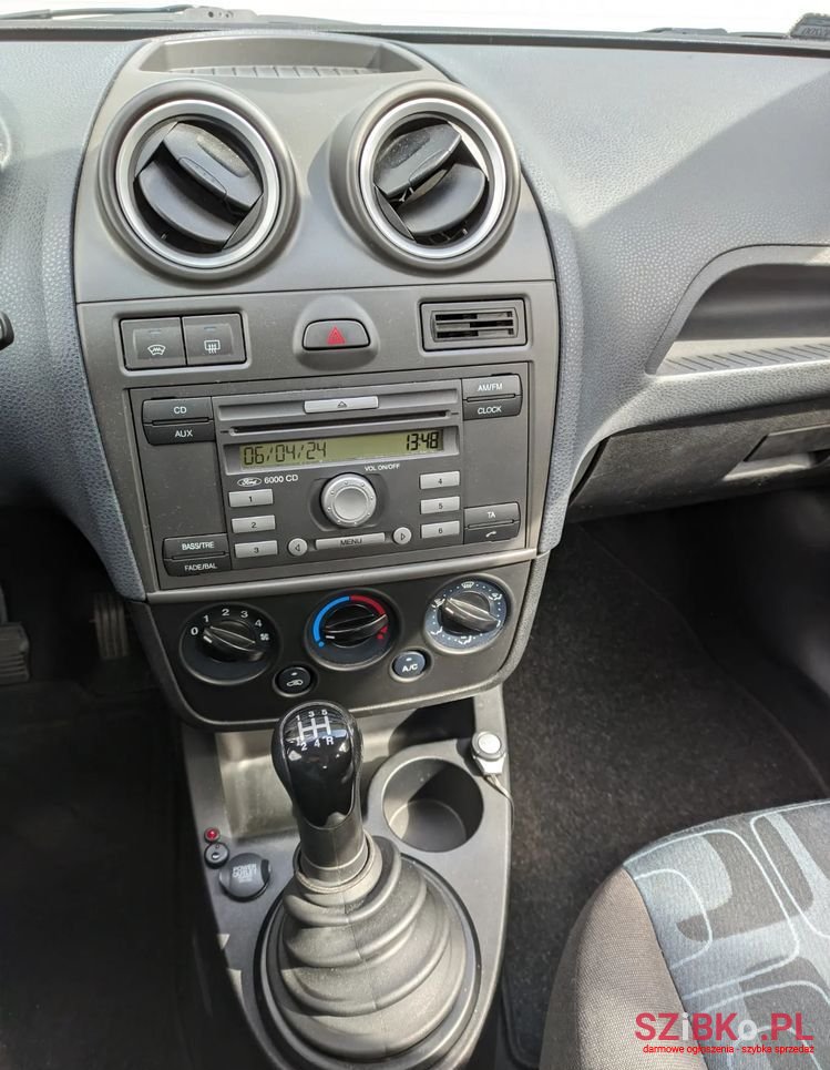 2008' Ford Fiesta 1.25 Silver X photo #6