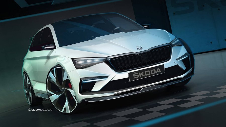 Skoda Vision RS Teasers, Specs Released: Plug-In Hybrid With 242 HP