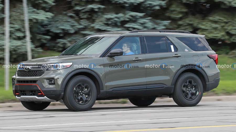 2024 Ford Explorer Timberline Spied With Different Face Versus Other Trims