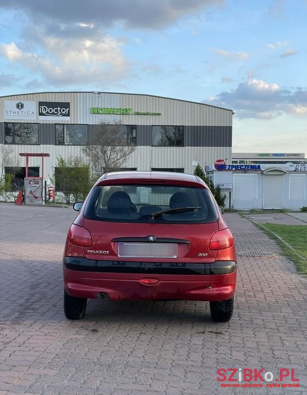2001' Peugeot 206 1.4 Mistral photo #6