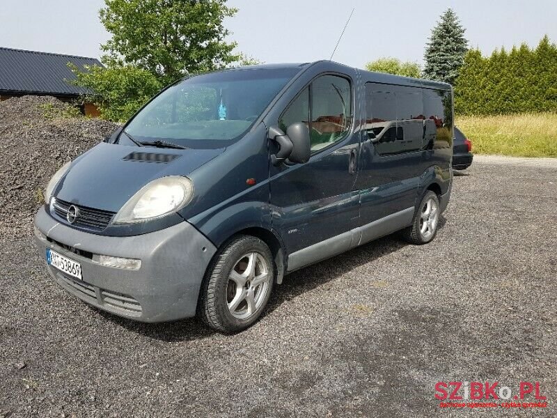 2004' Opel Vivaro photo #2
