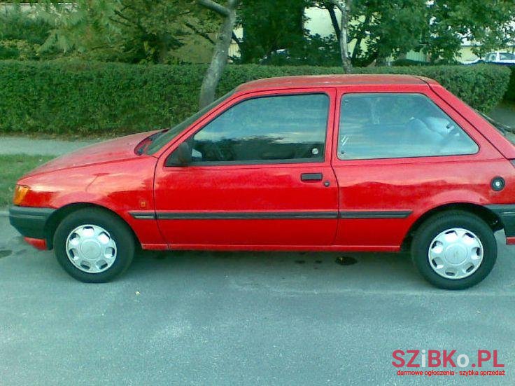 1991' Ford Fiesta photo #1